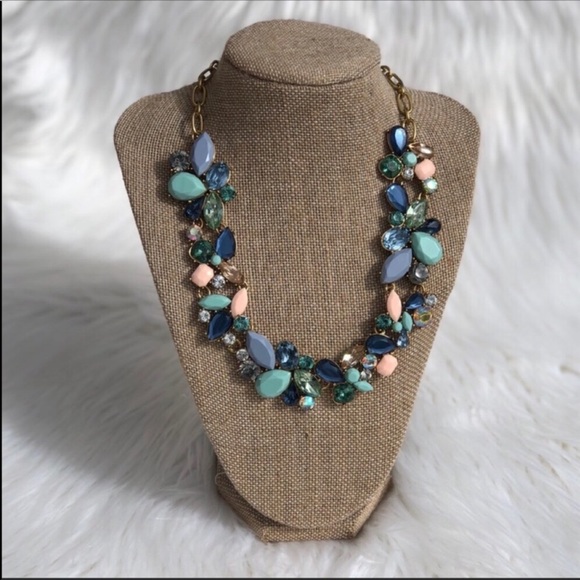 J. Crew Factory Jewelry - NWT J. Crew Mixed Stone Spring Statement Necklace
